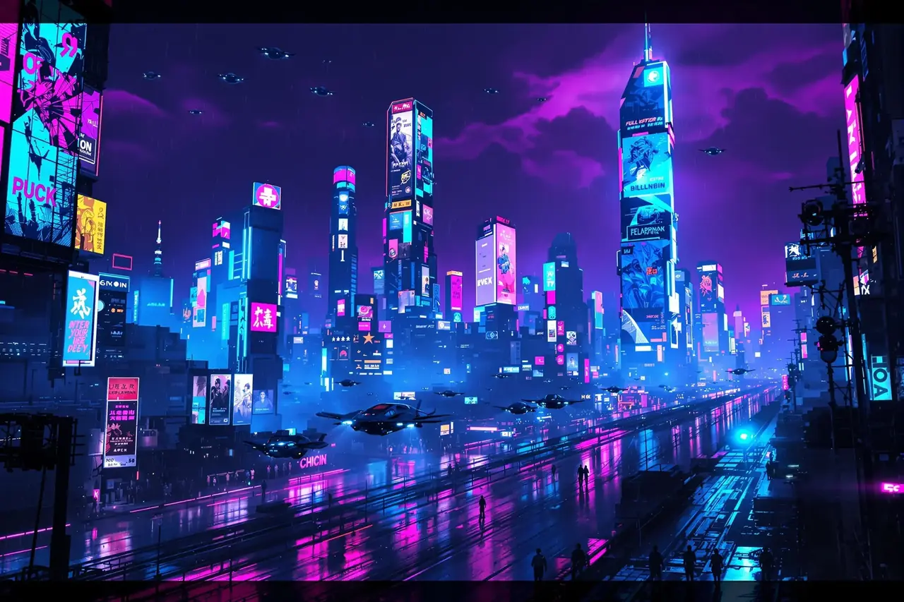 赛博朋克夜航 片单封面